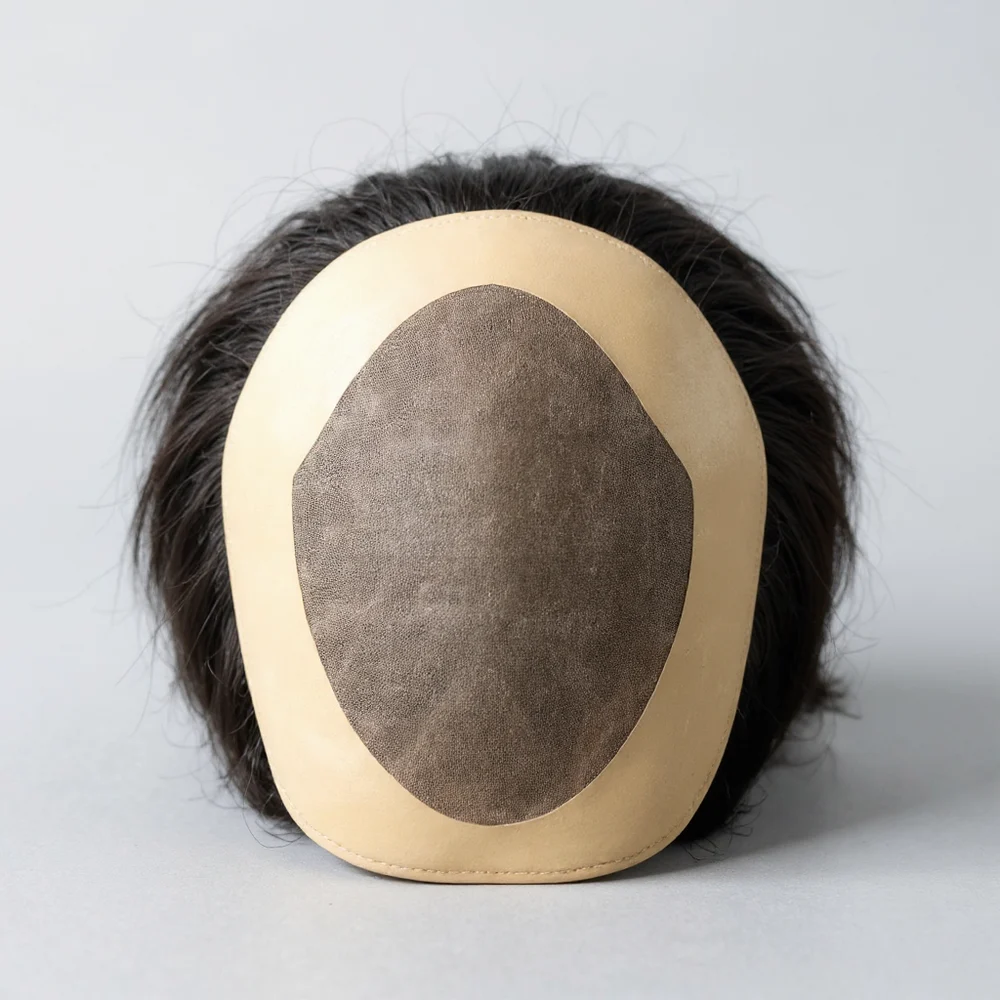 Prótesis capilar de cabello humano